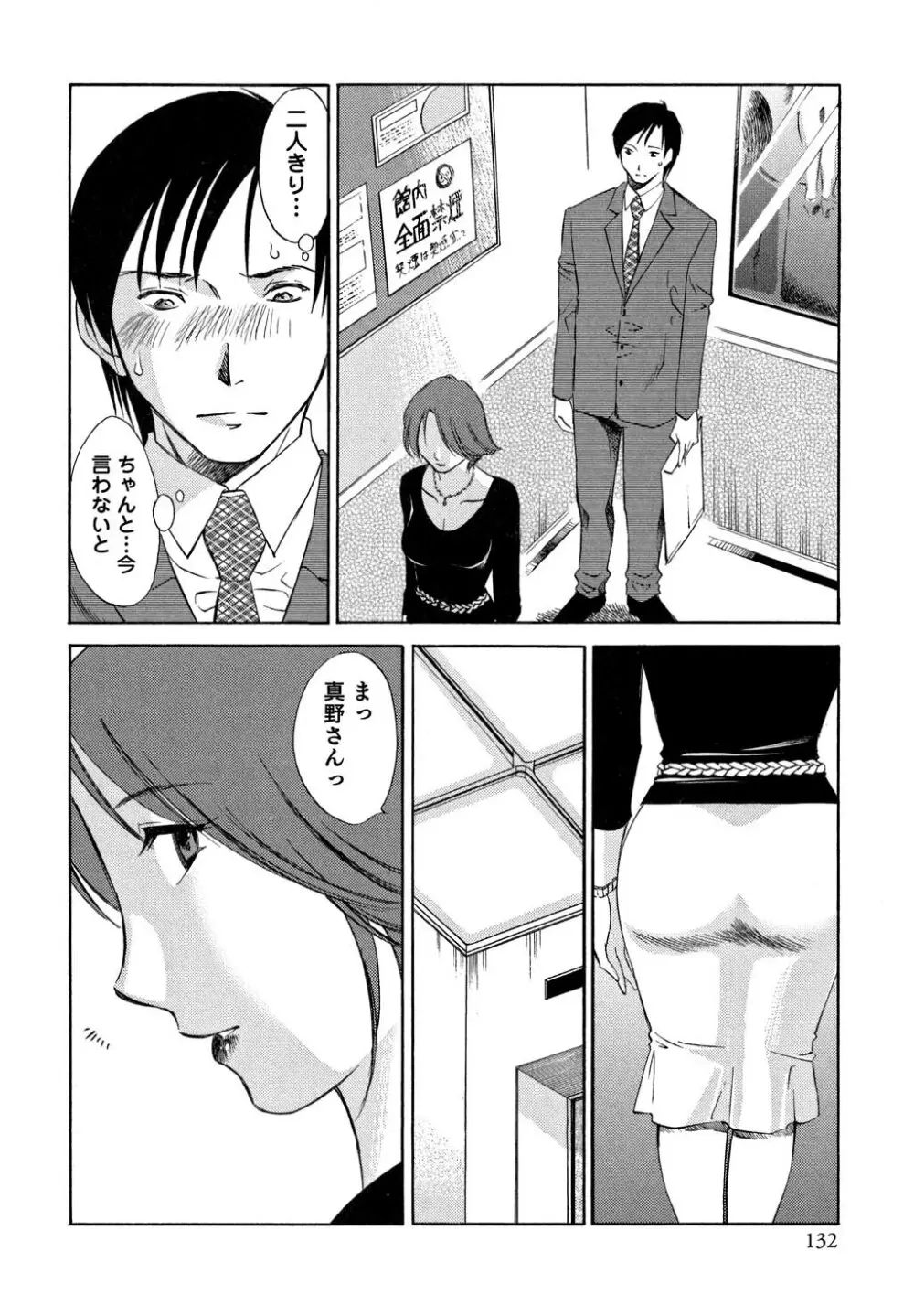 俺の上司がデスクの下で 1 Page.133