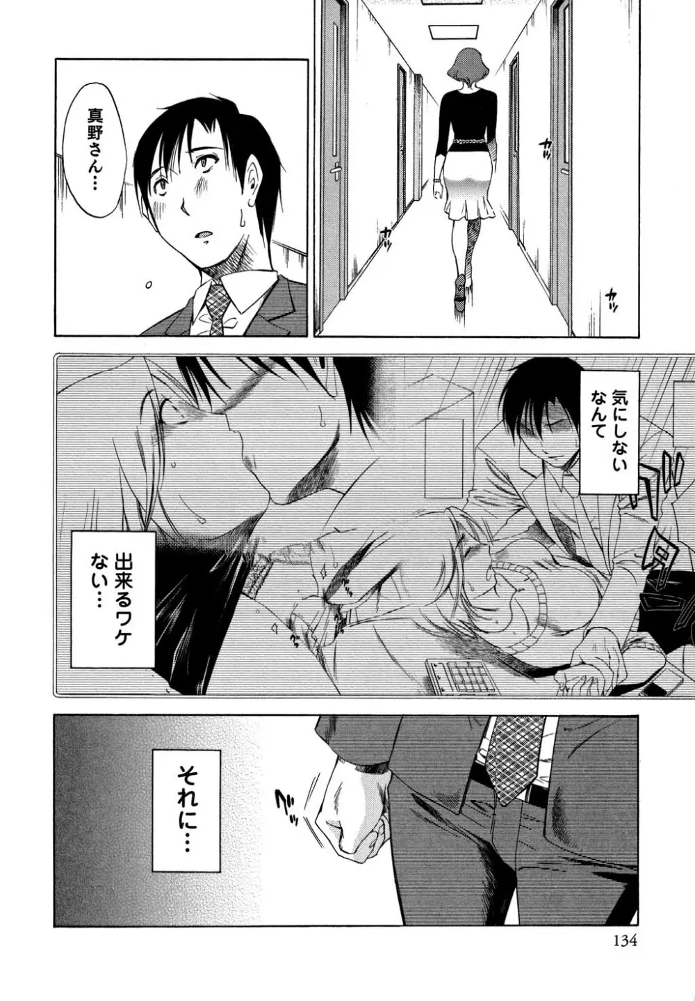 俺の上司がデスクの下で 1 Page.135