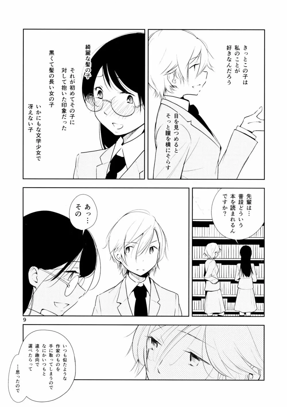 オレンジ 王子さまとアイコトバ Page.9