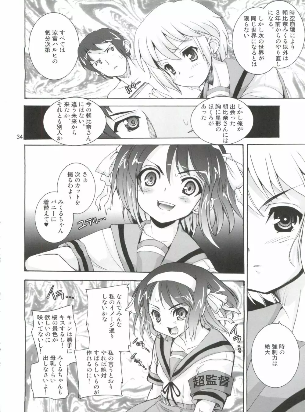 涼宮ハルヒの狂乱 Page.33