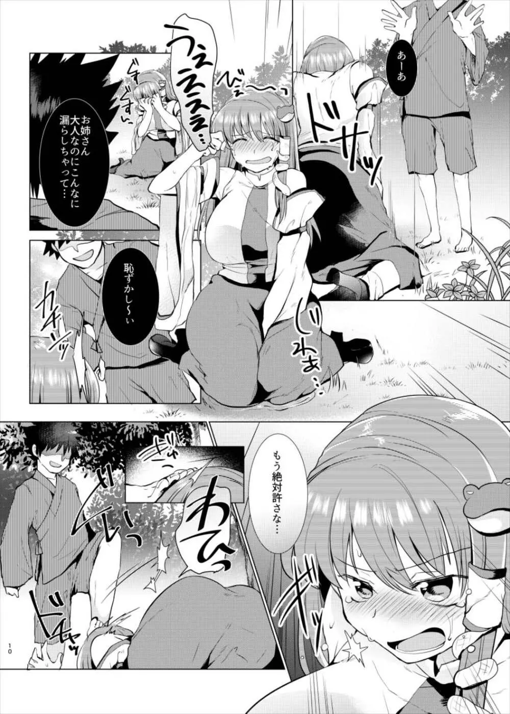 くすぐり陵辱早苗さん Page.9